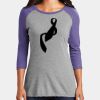 Women's Perfect Tri ® 3/4 Sleeve Raglan Thumbnail
