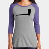 Women's Perfect Tri ® 3/4 Sleeve Raglan Thumbnail