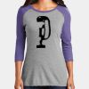 Women's Perfect Tri ® 3/4 Sleeve Raglan Thumbnail