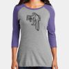 Women's Perfect Tri ® 3/4 Sleeve Raglan Thumbnail