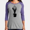 Women's Perfect Tri ® 3/4 Sleeve Raglan Thumbnail