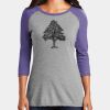 Women's Perfect Tri ® 3/4 Sleeve Raglan Thumbnail