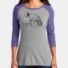 Women's Perfect Tri ® 3/4 Sleeve Raglan Thumbnail