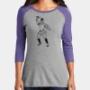 Women's Perfect Tri ® 3/4 Sleeve Raglan Thumbnail
