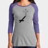 Women's Perfect Tri ® 3/4 Sleeve Raglan Thumbnail