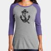 Women's Perfect Tri ® 3/4 Sleeve Raglan Thumbnail