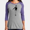Women's Perfect Tri ® 3/4 Sleeve Raglan Thumbnail