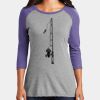 Women's Perfect Tri ® 3/4 Sleeve Raglan Thumbnail