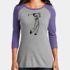 Women's Perfect Tri ® 3/4 Sleeve Raglan Thumbnail