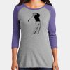 Women's Perfect Tri ® 3/4 Sleeve Raglan Thumbnail