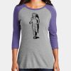 Women's Perfect Tri ® 3/4 Sleeve Raglan Thumbnail