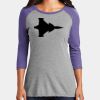 Women's Perfect Tri ® 3/4 Sleeve Raglan Thumbnail