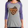 Women's Perfect Tri ® 3/4 Sleeve Raglan Thumbnail