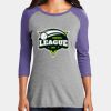 Women's Perfect Tri ® 3/4 Sleeve Raglan Thumbnail