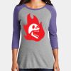 Women's Perfect Tri ® 3/4 Sleeve Raglan Thumbnail