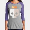 Women's Perfect Tri ® 3/4 Sleeve Raglan Thumbnail