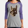 Women's Perfect Tri ® 3/4 Sleeve Raglan Thumbnail