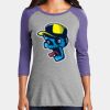 Women's Perfect Tri ® 3/4 Sleeve Raglan Thumbnail
