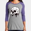 Women's Perfect Tri ® 3/4 Sleeve Raglan Thumbnail