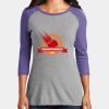 Women's Perfect Tri ® 3/4 Sleeve Raglan Thumbnail