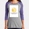Women's Perfect Tri ® 3/4 Sleeve Raglan Thumbnail