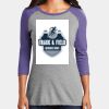 Women's Perfect Tri ® 3/4 Sleeve Raglan Thumbnail