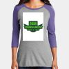 Women's Perfect Tri ® 3/4 Sleeve Raglan Thumbnail