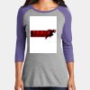 Women's Perfect Tri ® 3/4 Sleeve Raglan Thumbnail
