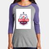 Women's Perfect Tri ® 3/4 Sleeve Raglan Thumbnail