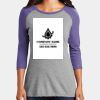 Women's Perfect Tri ® 3/4 Sleeve Raglan Thumbnail