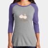 Women's Perfect Tri ® 3/4 Sleeve Raglan Thumbnail