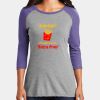 Women's Perfect Tri ® 3/4 Sleeve Raglan Thumbnail