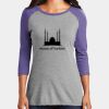 Women's Perfect Tri ® 3/4 Sleeve Raglan Thumbnail