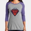 Women's Perfect Tri ® 3/4 Sleeve Raglan Thumbnail