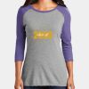Women's Perfect Tri ® 3/4 Sleeve Raglan Thumbnail