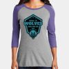Women's Perfect Tri ® 3/4 Sleeve Raglan Thumbnail