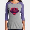 Women's Perfect Tri ® 3/4 Sleeve Raglan Thumbnail