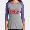 Women's Perfect Tri ® 3/4 Sleeve Raglan Thumbnail