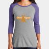 Women's Perfect Tri ® 3/4 Sleeve Raglan Thumbnail