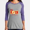 Women's Perfect Tri ® 3/4 Sleeve Raglan Thumbnail