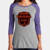 Women's Perfect Tri ® 3/4 Sleeve Raglan Thumbnail