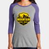 Women's Perfect Tri ® 3/4 Sleeve Raglan Thumbnail