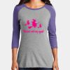 Women's Perfect Tri ® 3/4 Sleeve Raglan Thumbnail