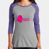 Women's Perfect Tri ® 3/4 Sleeve Raglan Thumbnail