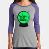 Women's Perfect Tri ® 3/4 Sleeve Raglan Thumbnail