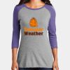 Women's Perfect Tri ® 3/4 Sleeve Raglan Thumbnail