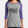 Women's Perfect Tri ® 3/4 Sleeve Raglan Thumbnail