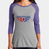 Women's Perfect Tri ® 3/4 Sleeve Raglan Thumbnail