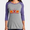 Women's Perfect Tri ® 3/4 Sleeve Raglan Thumbnail