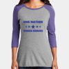 Women's Perfect Tri ® 3/4 Sleeve Raglan Thumbnail